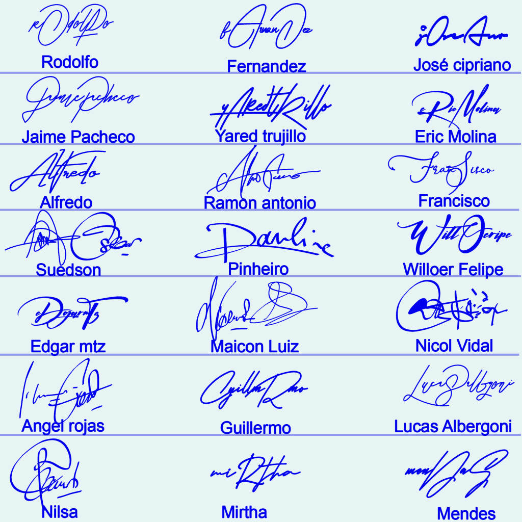 Digital Signature Creator - Write Signature